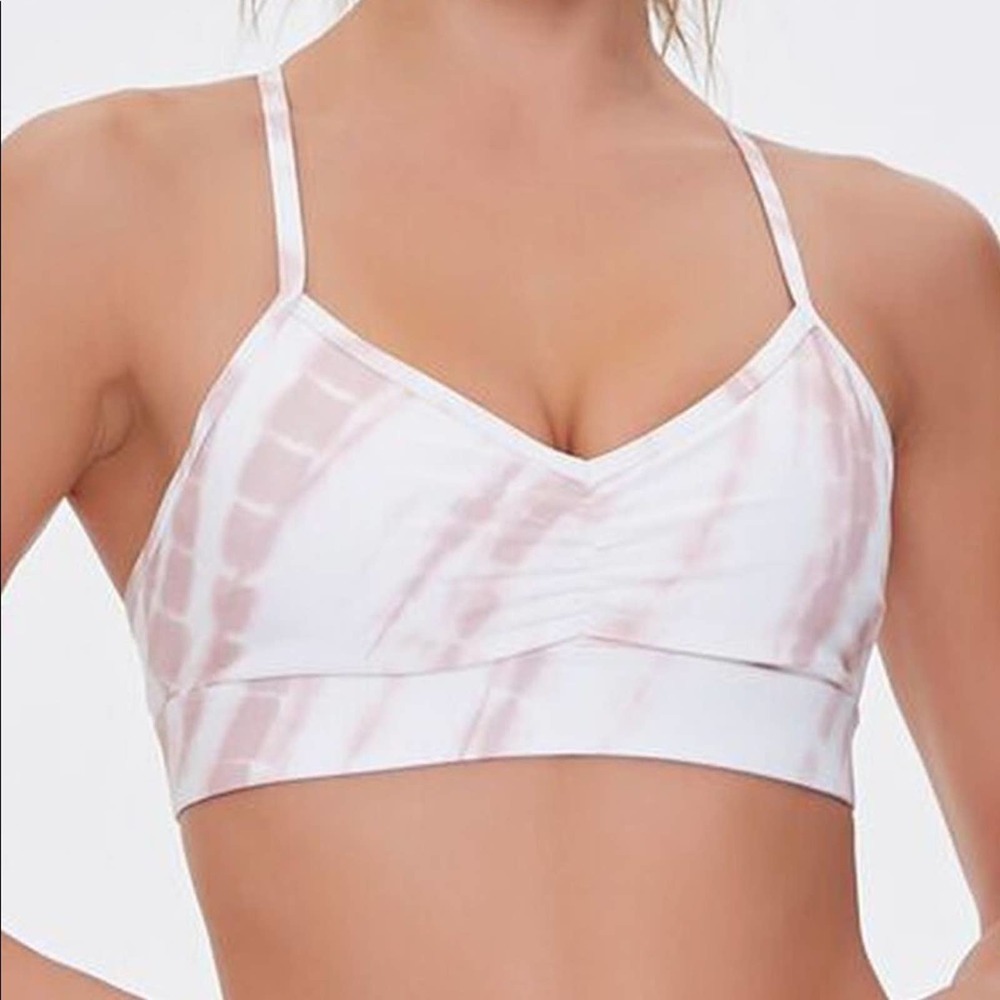 Tie Dye Athletic Athleisure Yoga Sports Bra Size Small Forever 21